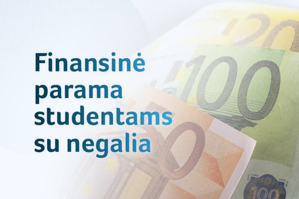 Parama studentams